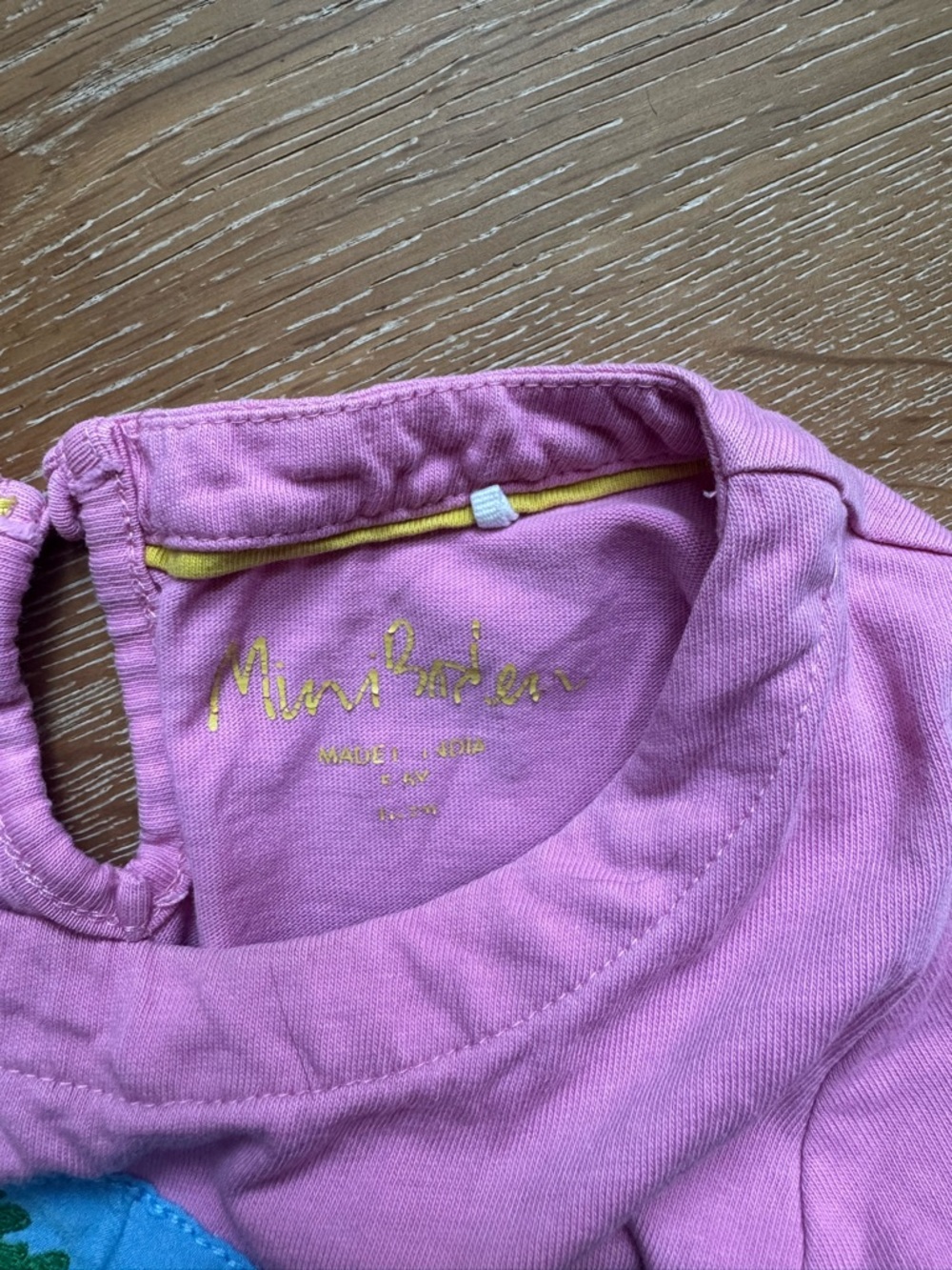 Mini Boden Girls Space-Themed Tulle Dress - Pink & Navy - Picture 3 of 4